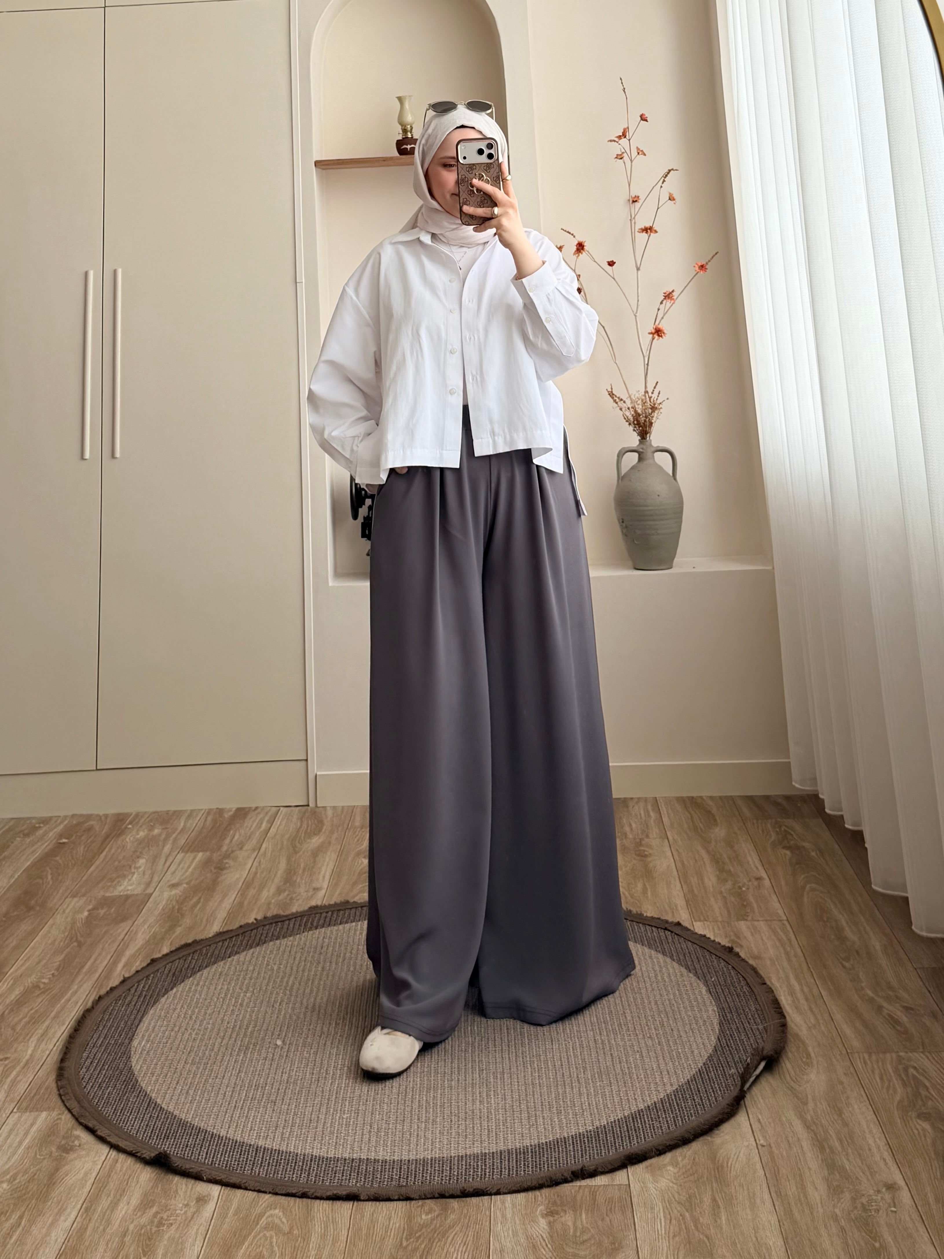 Crepe Pants