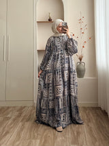Etnik Desen Mango Dress