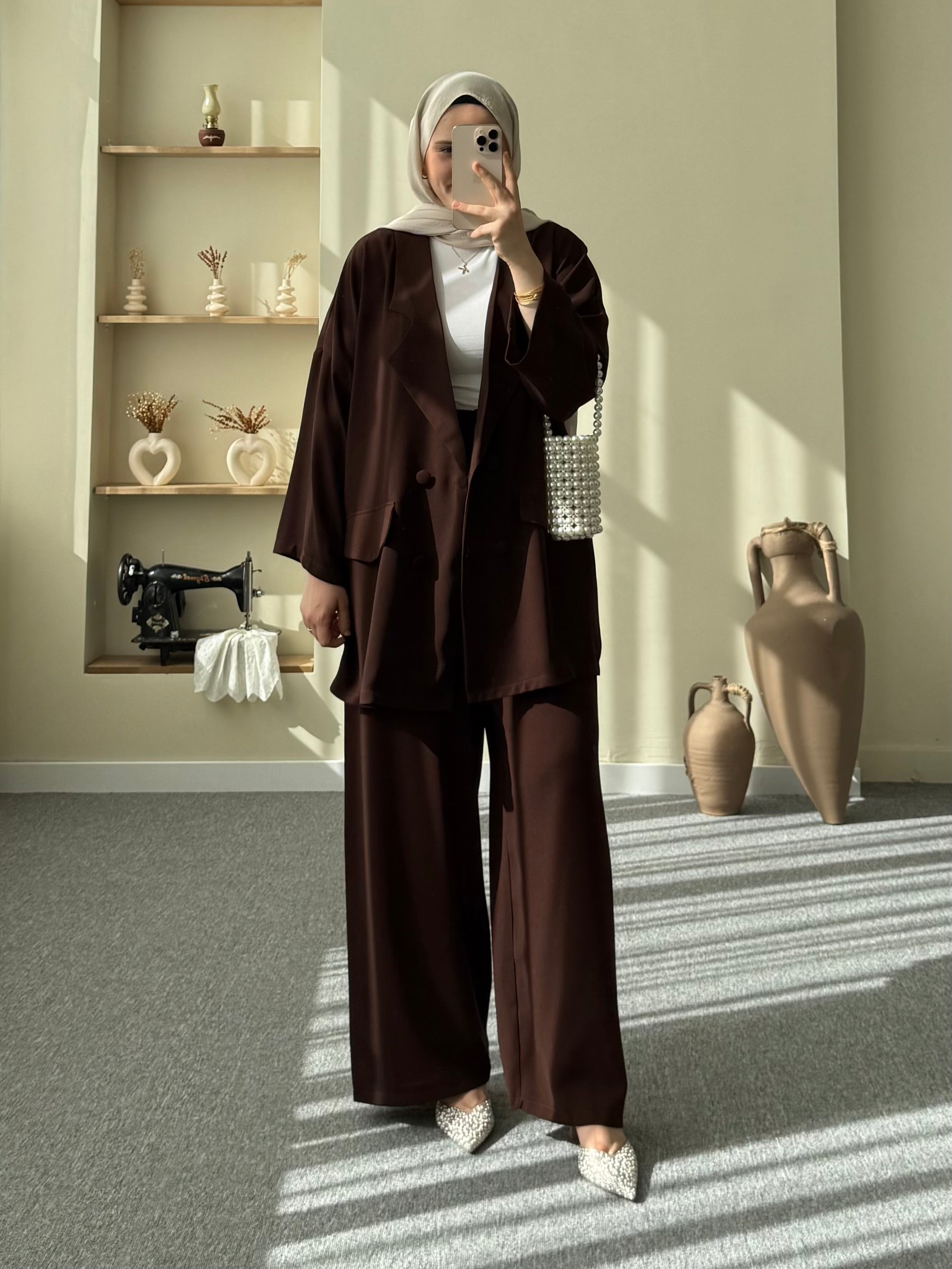 Kruvaze Crepe Set