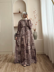 Etnik Desen Mango Dress