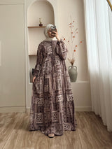 Etnik Desen Mango Dress