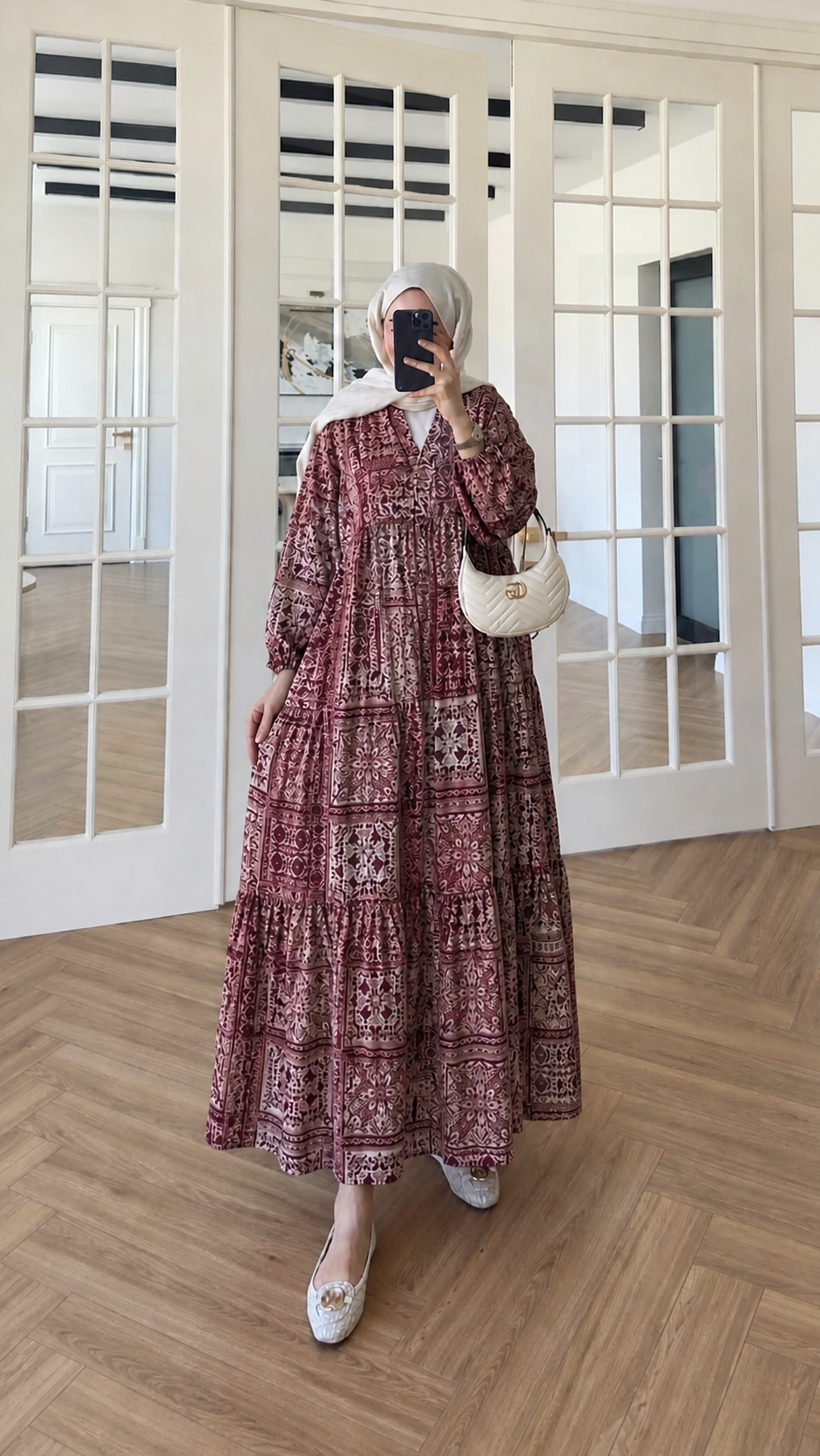Etnik Desen Mango Dress